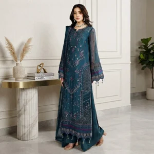 Zink pakistani chiffon party wear uk