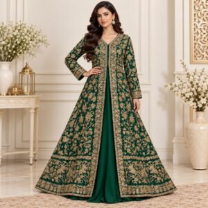 Green Barat Dresses for Bridal