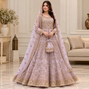 Lilac Dream bridal Dresses for Walima