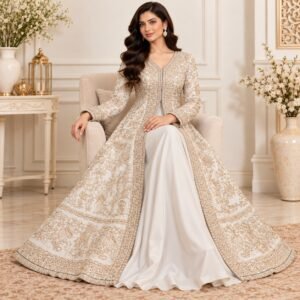Off White Walima Gown for Bridal
