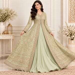 Organza Pakistan Walima Gown